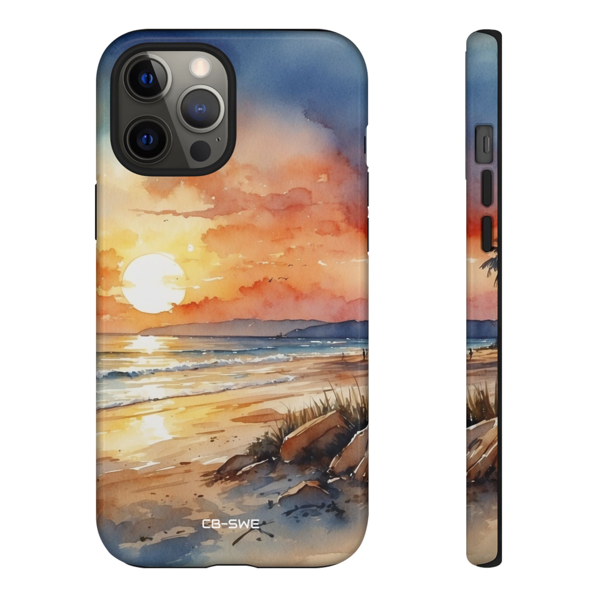 Sunset Dances Over - iPhone Case