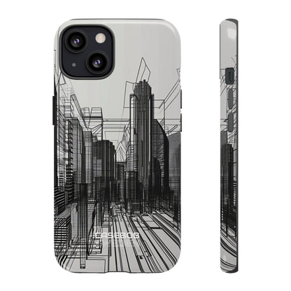 Urban Line Maze iPhone 13 - Tough
