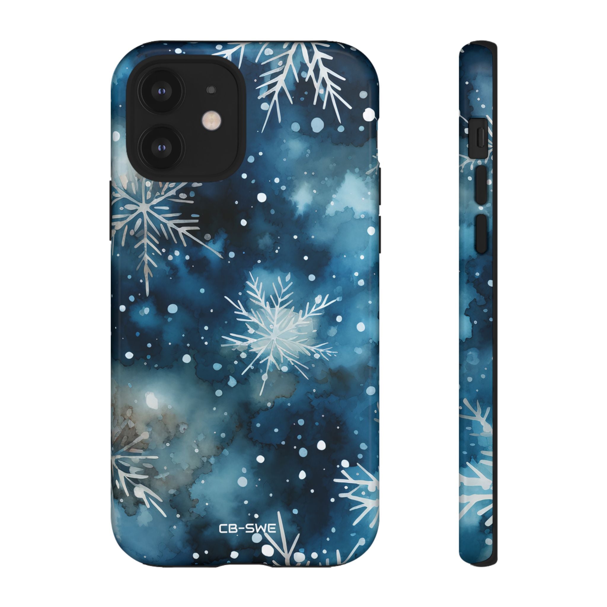 Winter Snowflakes Dance - iPhone Case