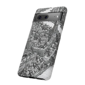 Timeless Cityscape | Protective Phone Case for Google Pixel