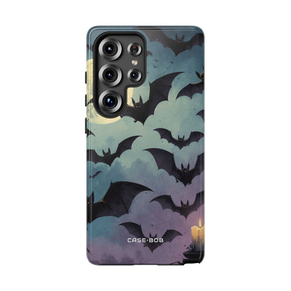 Glowing Bat Swarm Samsung S25 Ultra Case - Tough