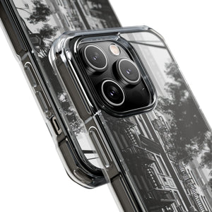 Urban Serenity - Phone Case for iPhone (Clear Impact - Magnetic)