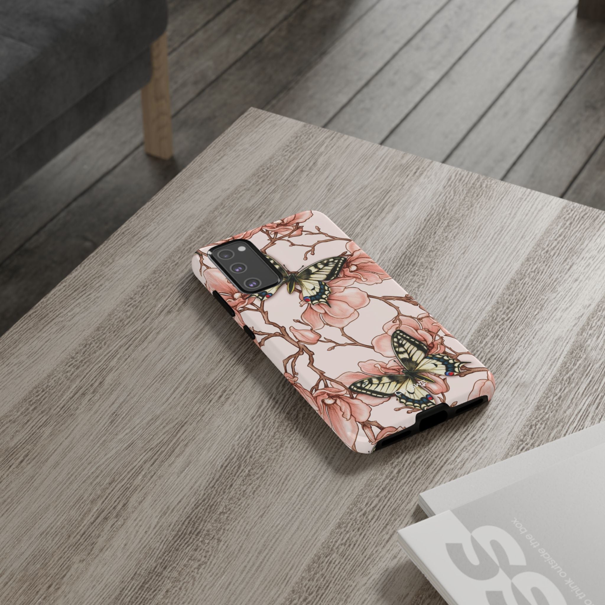 Butterflies and Magnolias Harmony - Samsung Case