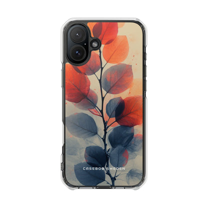 Ethereal Leaf Harmony iPhone 16 - Clear Impact Phone Case