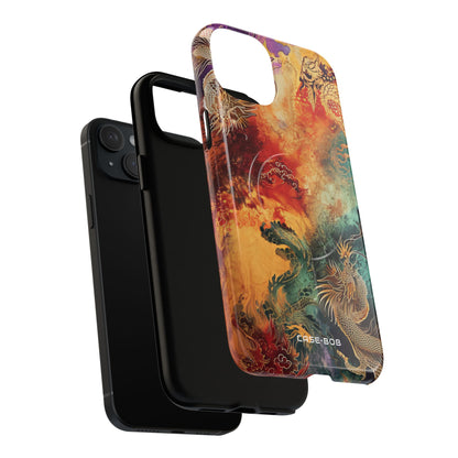 Dragon Ember iPhone 15 Plus Case - Tough+