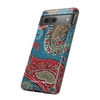 Vintage Paisley Elegance Google Pixel 7 - Tough Phone Case