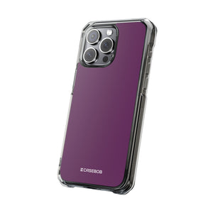 Palatinate Purple | Handyhülle für iPhone (Clear Impact Case - Magnetisch) 