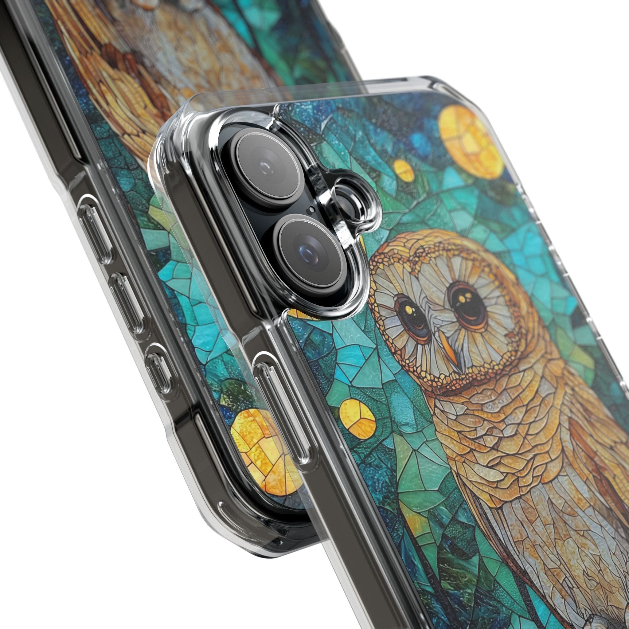 Celestial Owl Gaze iPhone Case - Impact