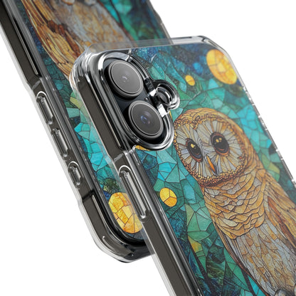 Celestial Owl Gaze iPhone Case - Impact