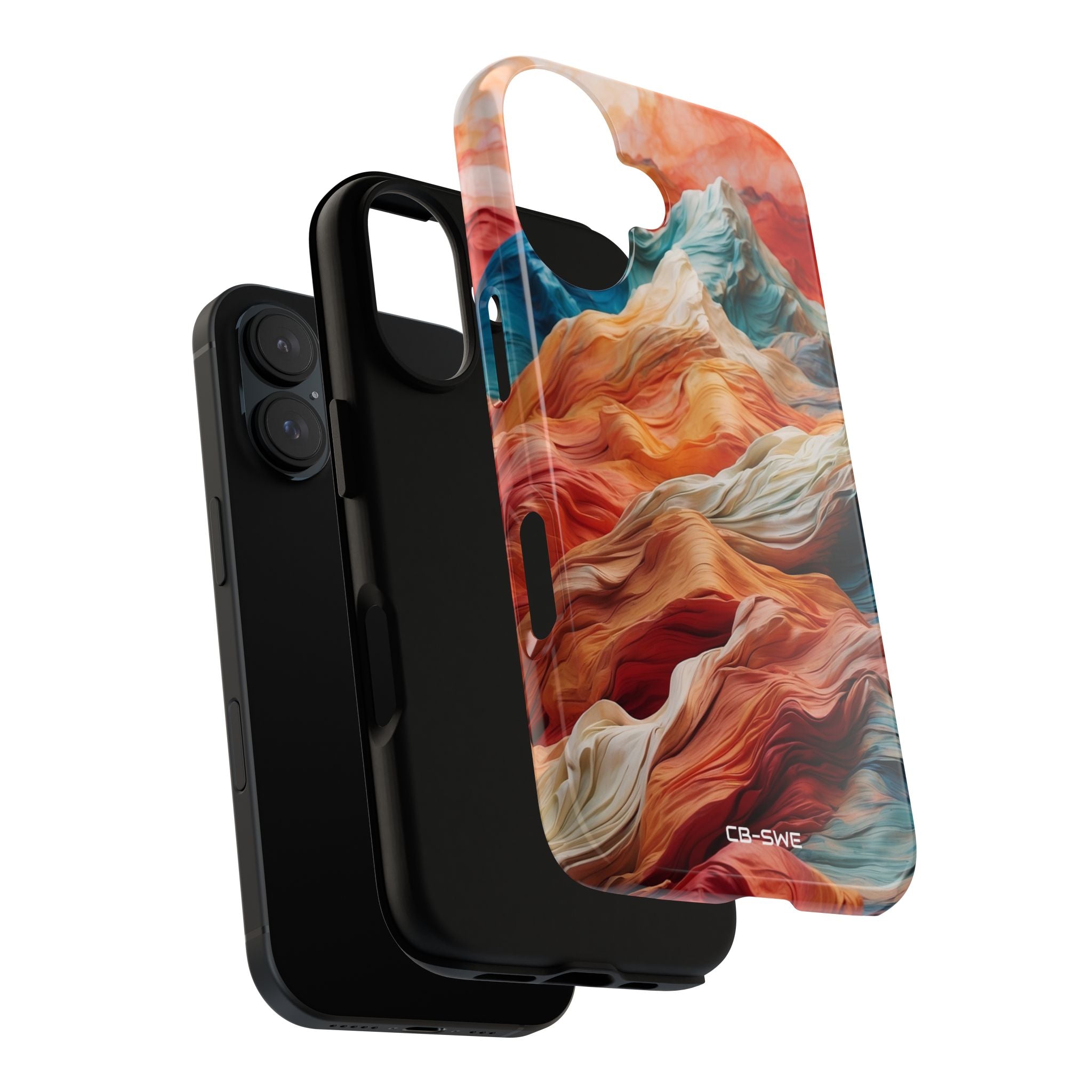 Mountain Waves Flow - iPhone Case