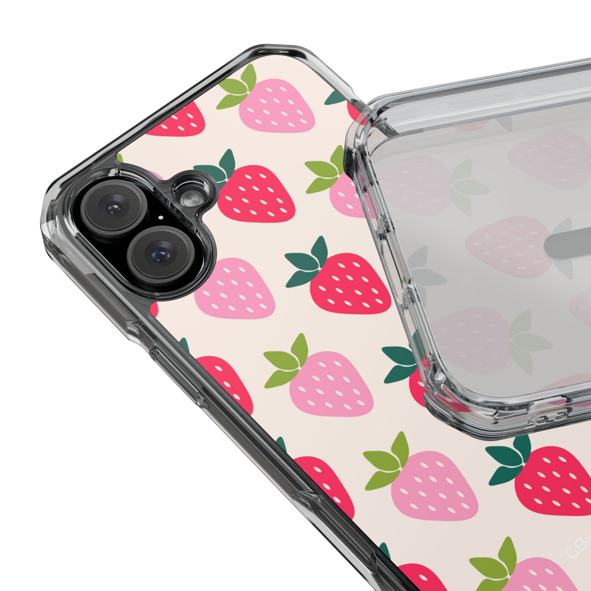 Vibrant Strawberry Rhythm iPhone Case - Impact