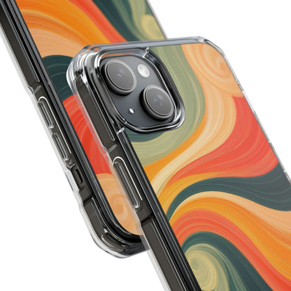 Swirling Ember iPhone 15 Plus Case - Impact