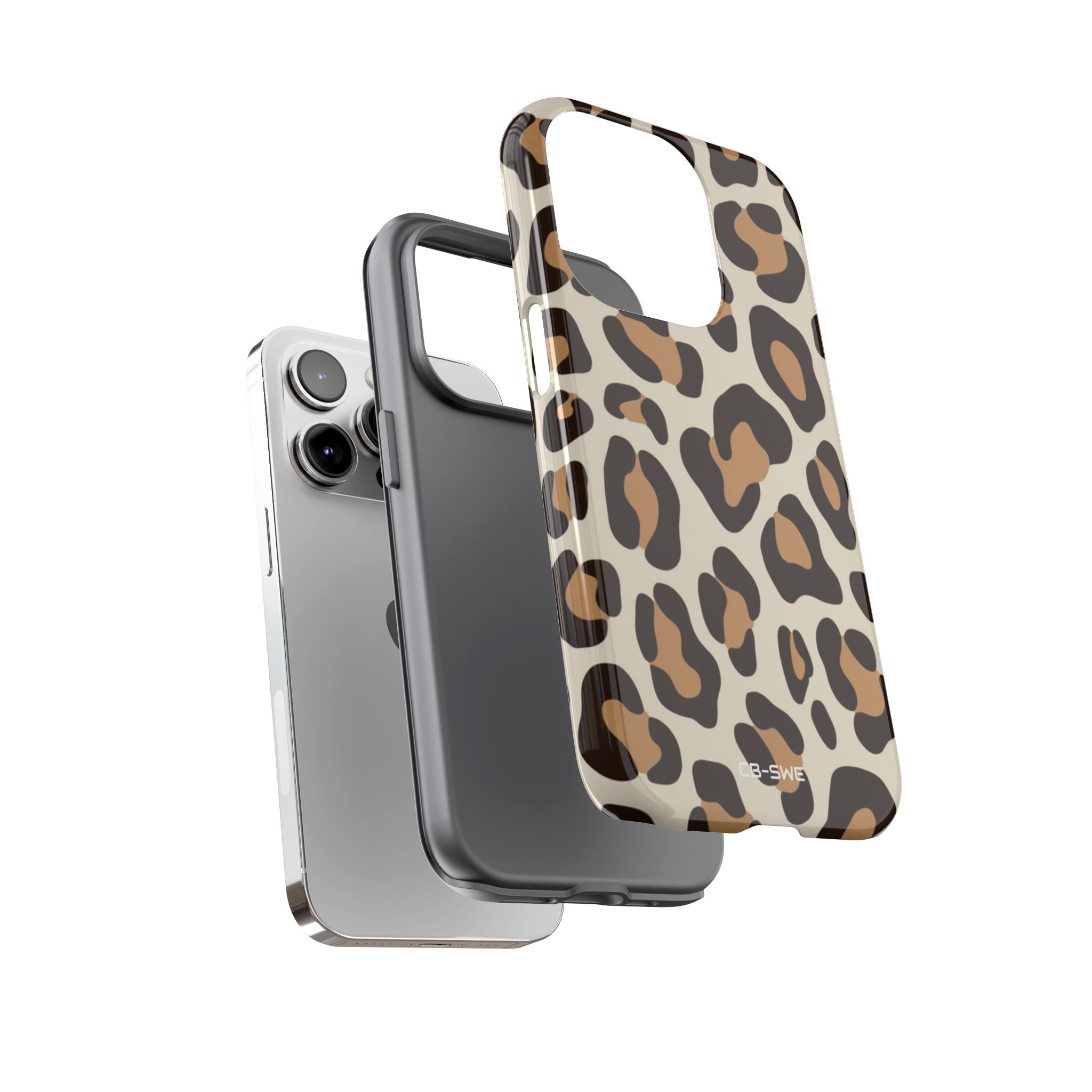 Leopard Print Elegance - iPhone Case