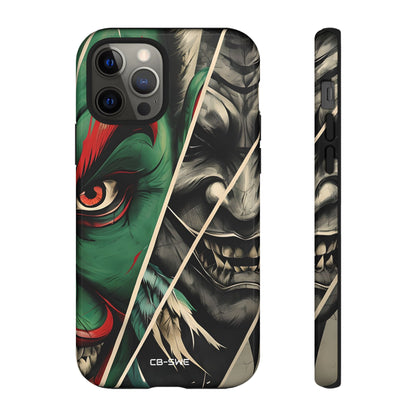 Demonic Panels Clash - iPhone Case