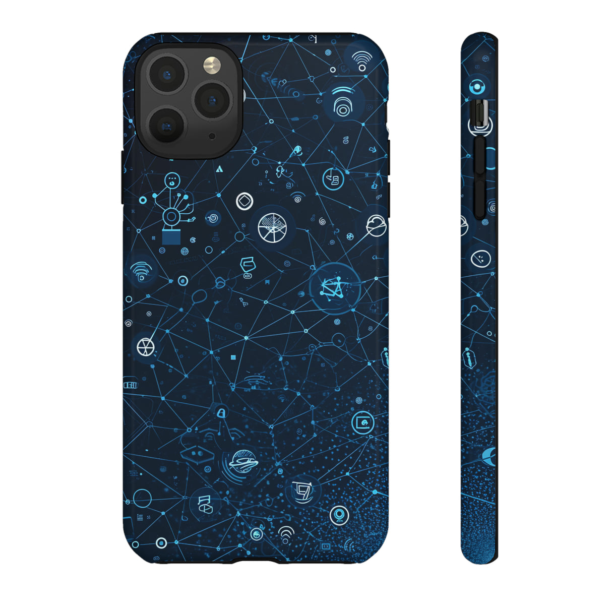 Link Spectrum: Connectivity Gradient - Protective Phone Case