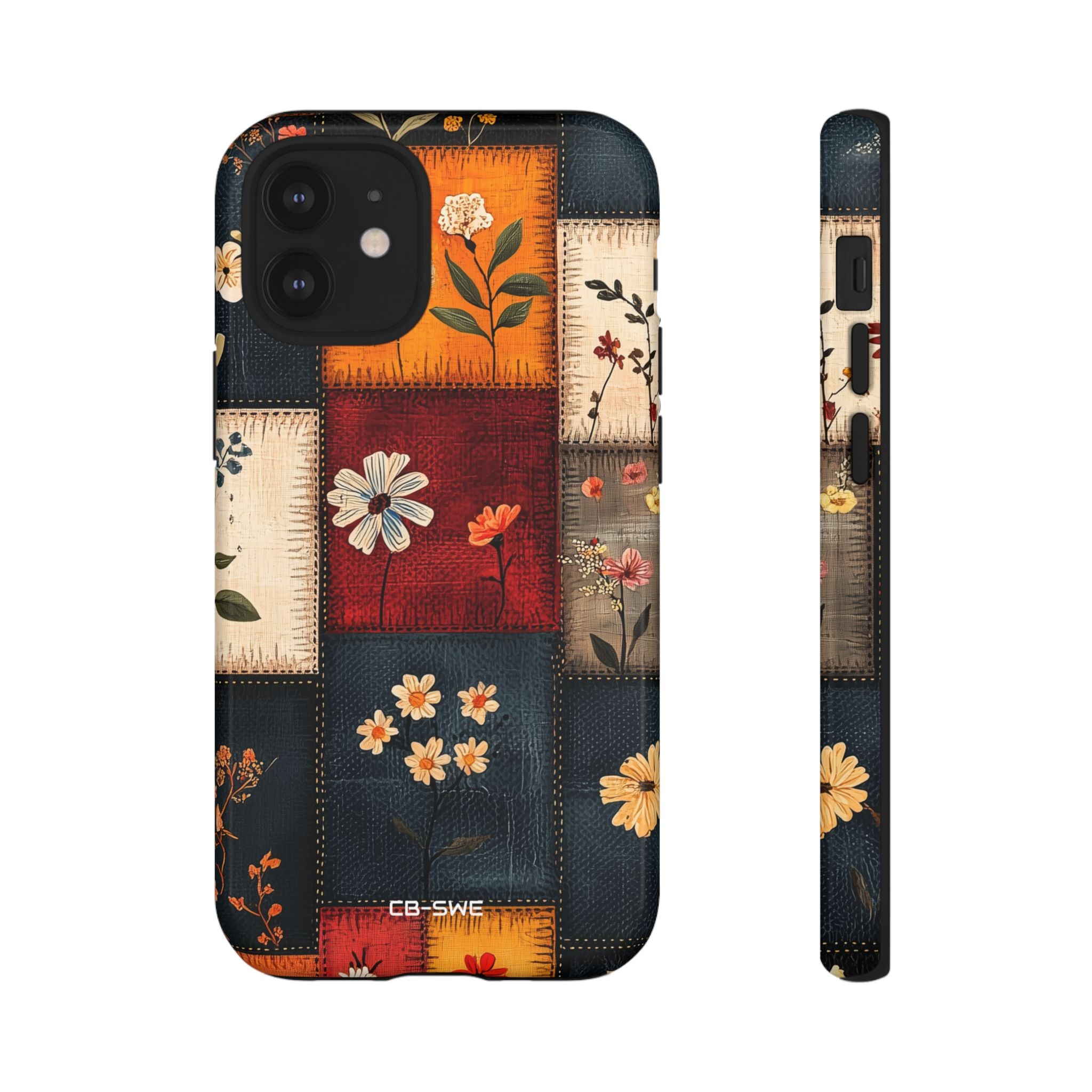 Floral Patches Bloom - iPhone Case