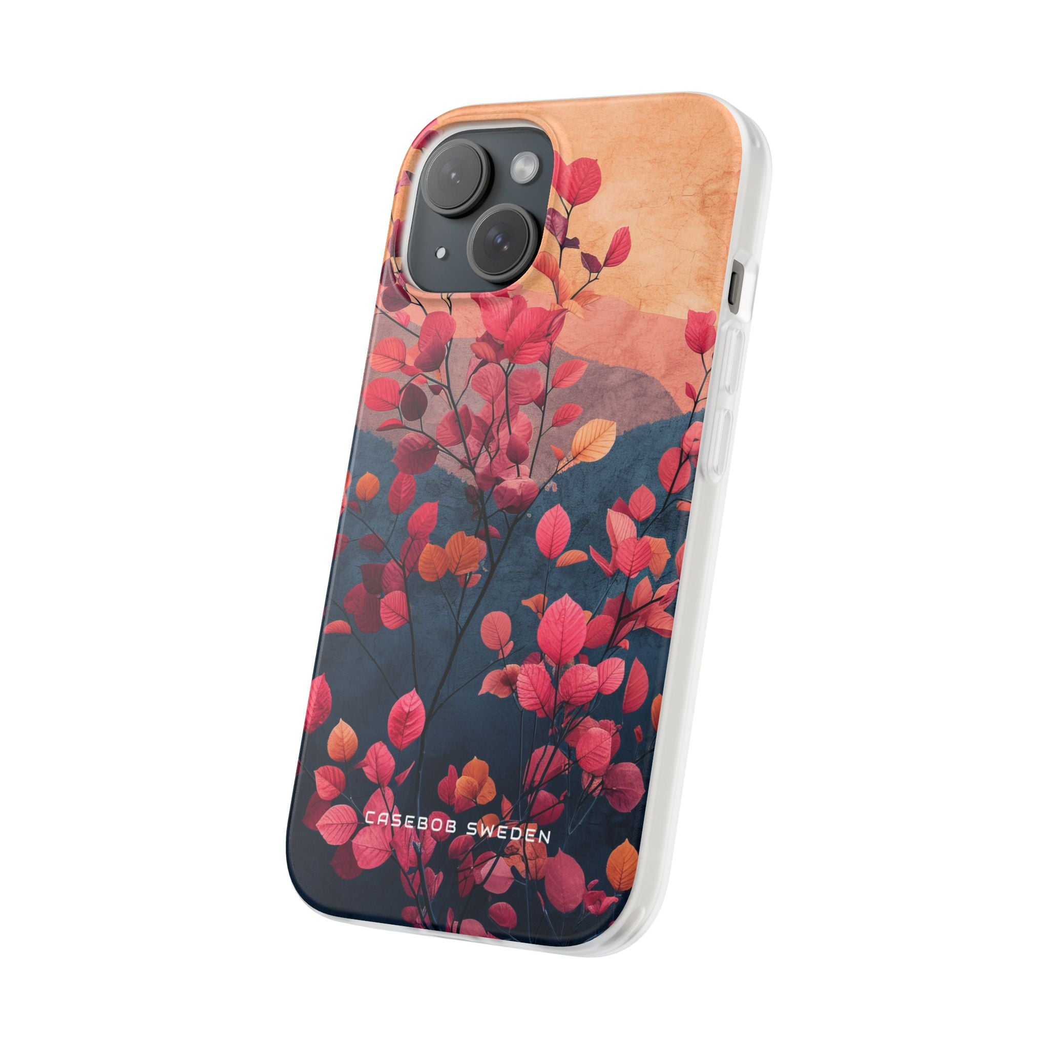 Vibrant Floral Harmony iPhone 15 - Flexi Phone Case