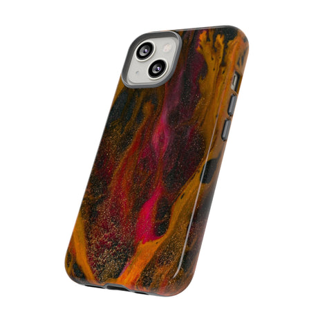 Bon Fire Ink Art iPhone Case (Protective) Phone Case