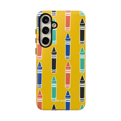 Crayons Dance Joyfully - Samsung Case