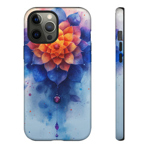 Blaue Rose Mandala Serenity - Schutzhülle fürs Handy