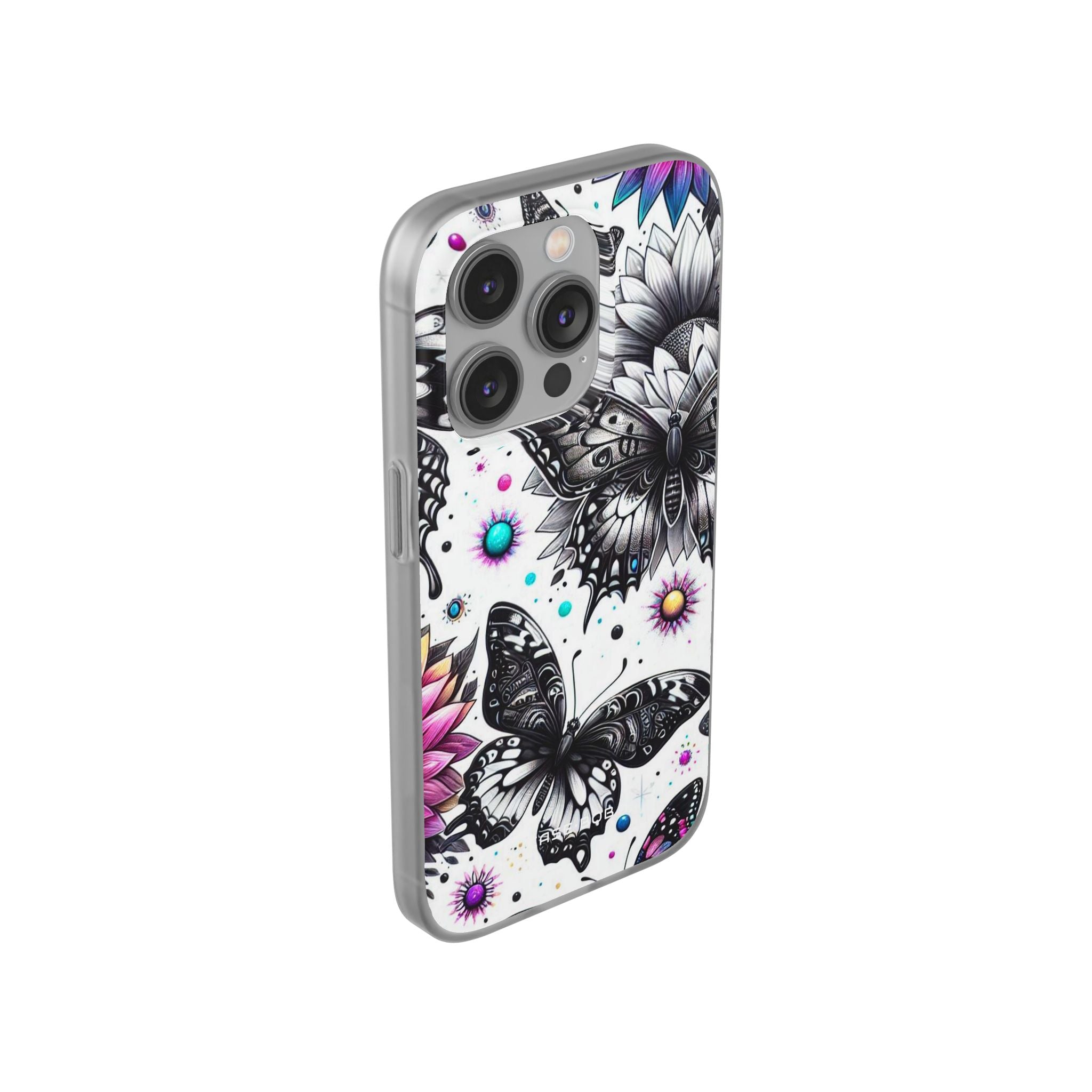 Butterfly Bloom iPhone 14 Pro Case - Soft