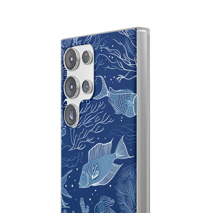 Abyssal Elegance | Flexible Phone Case for Samsung Galaxy