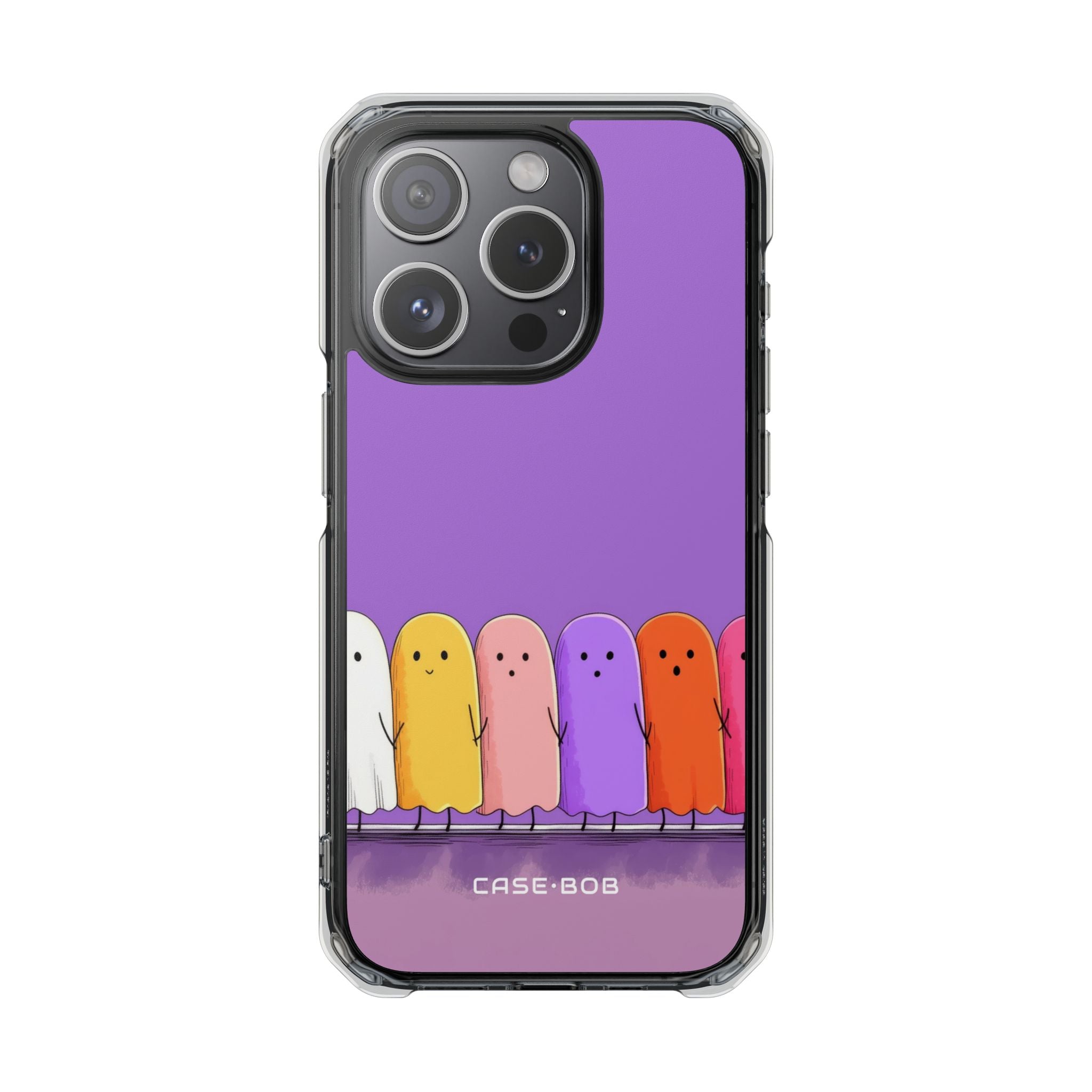 Colorful Ghosts iPhone 15 Pro Case - Impact