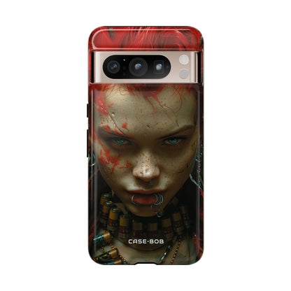 Red Spike Gaze Google Pixel 8 Pro Case - Tough