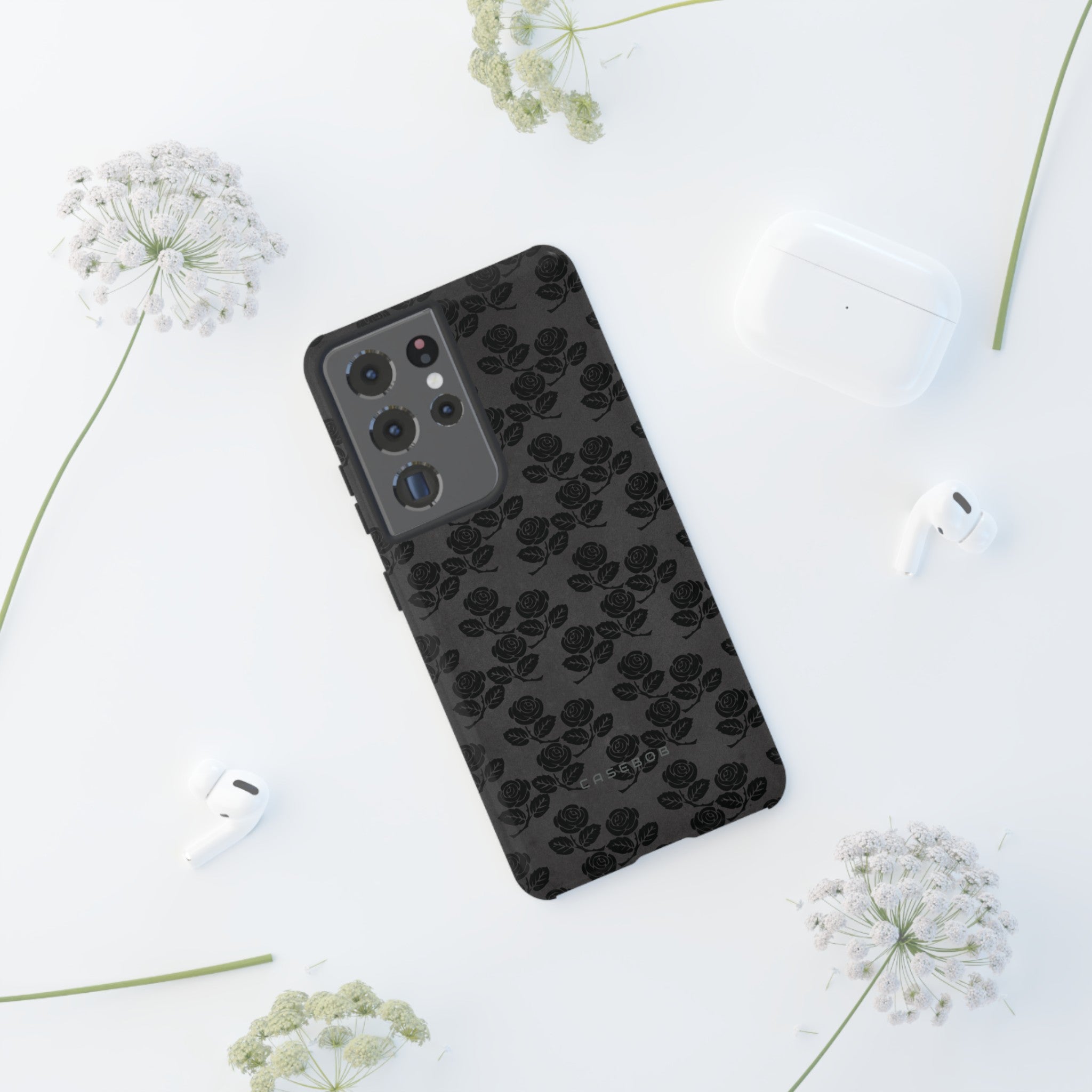 Surrunge Gothic Flower - Protective Phone Case