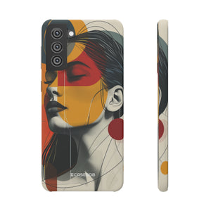 Meditative Geometry | Slim Phone Case for Samsung