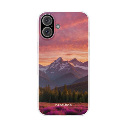 Snowcap Bloom iPhone 16 Plus Case - Soft