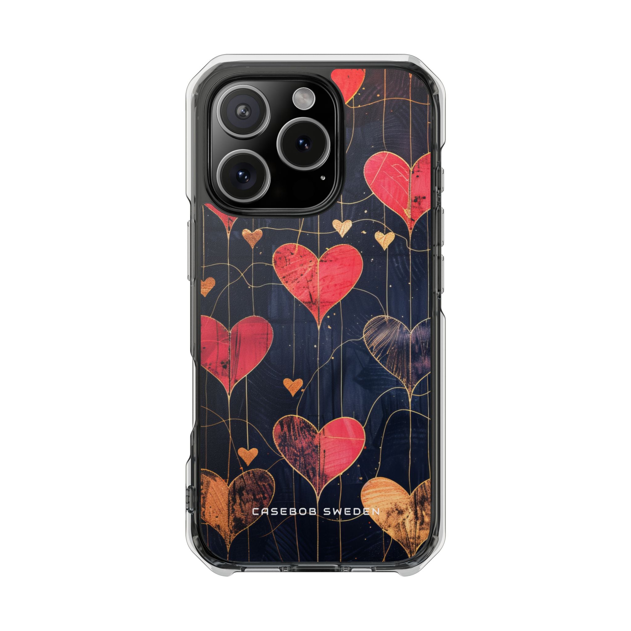 Gradient Heartflow Harmony iPhone 16 - Clear Impact Phone Case