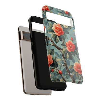 Coral Bloom Google Pixel 8 Pro Case - Tough