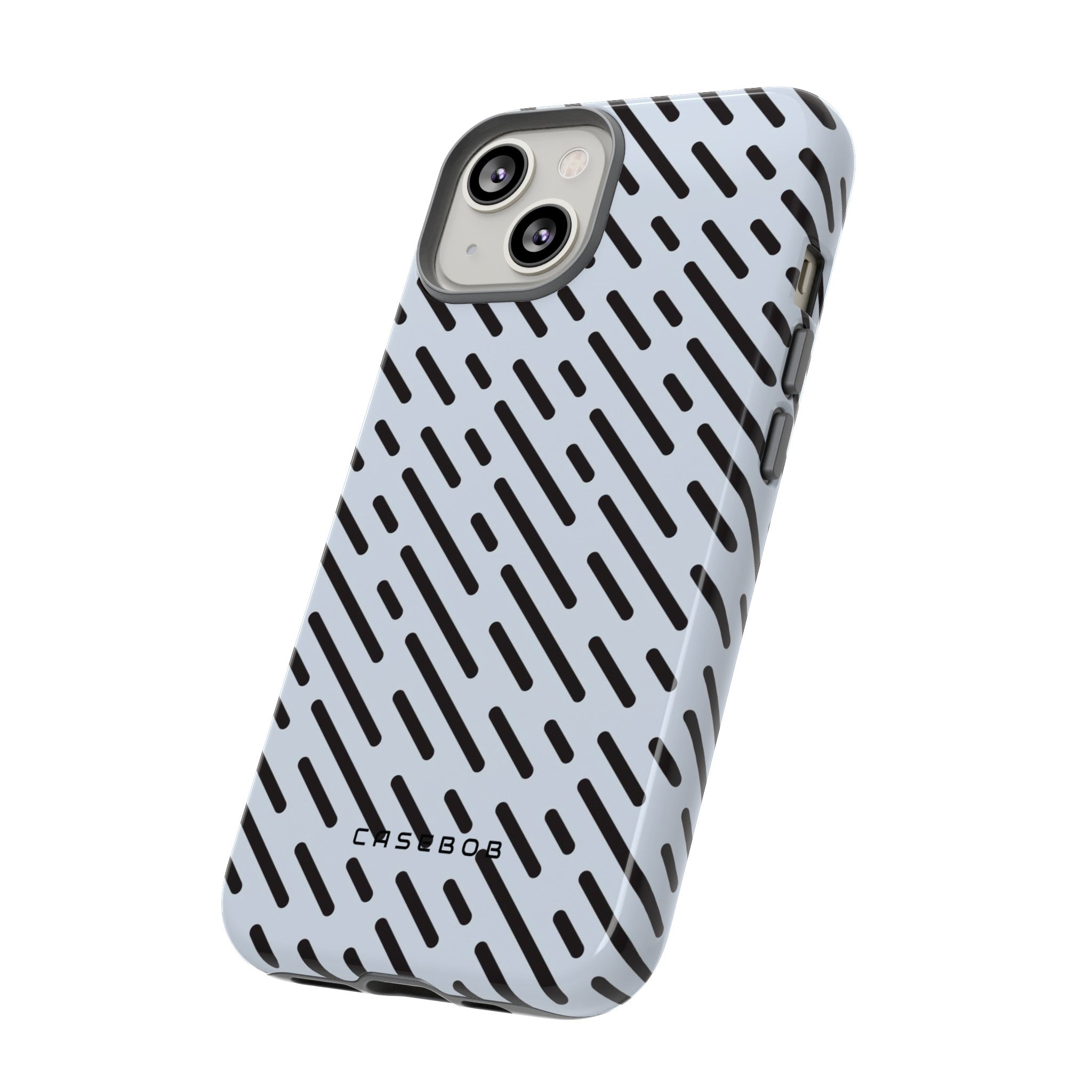 Monochrome Dash - Protective Phone Case