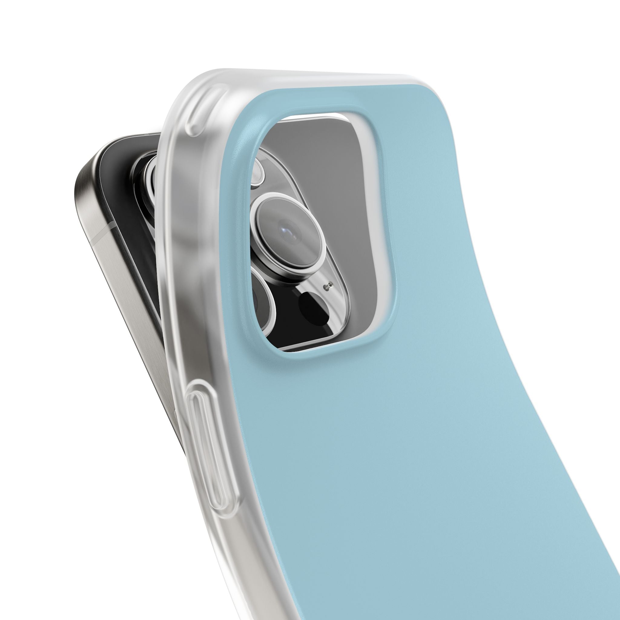 Light Blue iPhone 16 - Flexi Phone Case