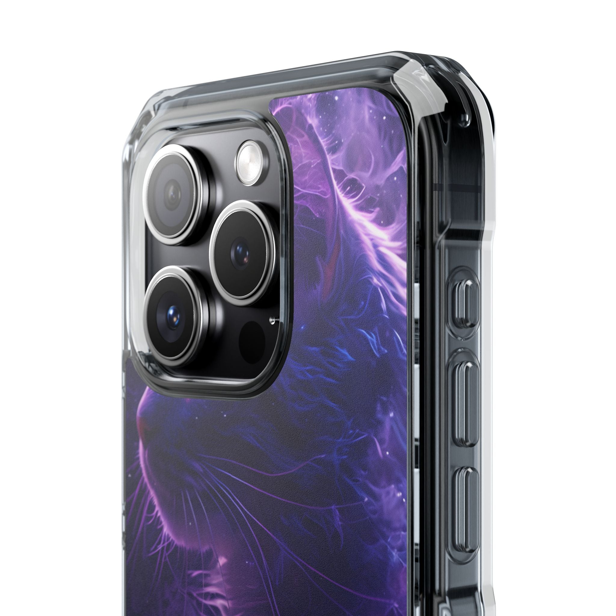 Mystical Starlit Cat iPhone Case - Impact