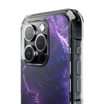 Mystical Starlit Cat iPhone Case - Impact