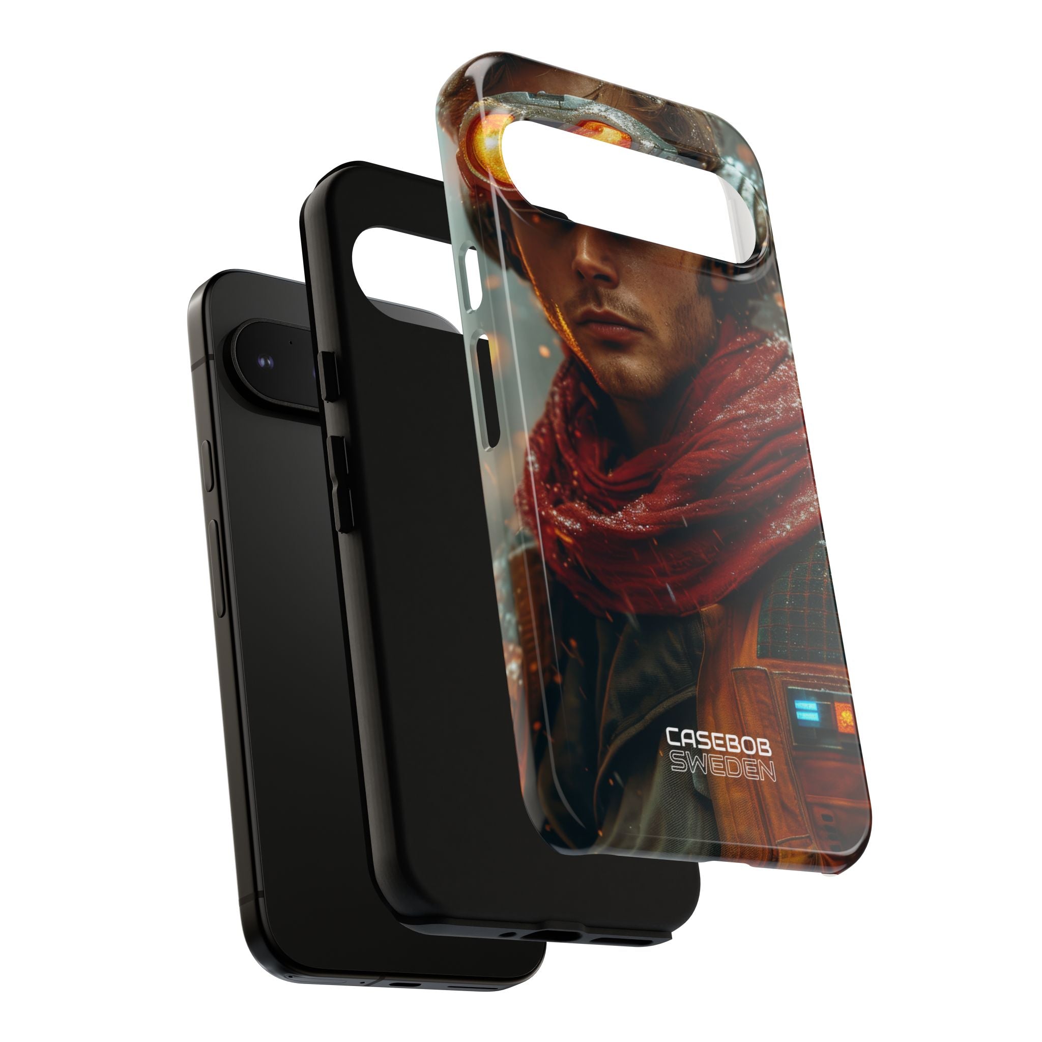 Futuristic Steampunk Explorer Google Pixel 9 - Tough