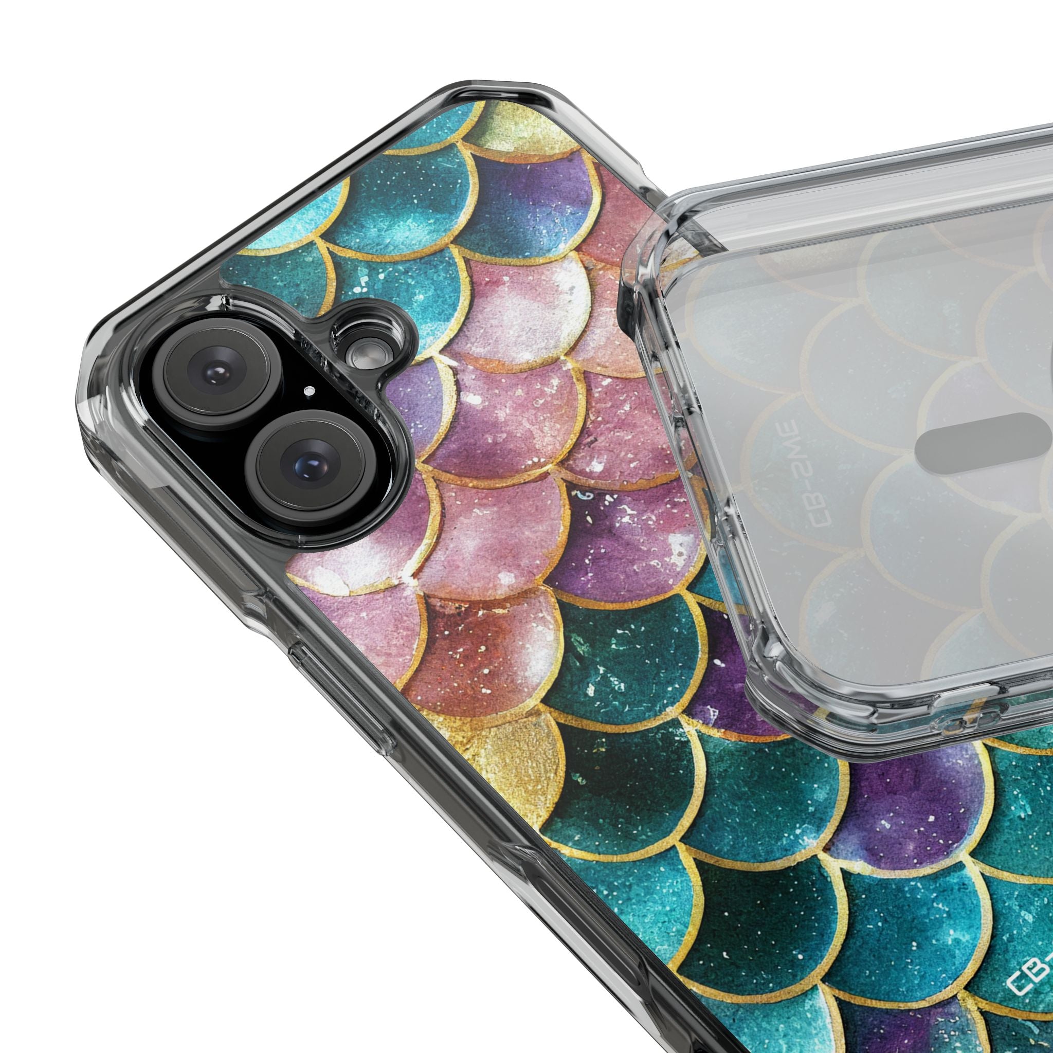 Mermaid Scale Radiance iPhone Case - Impact