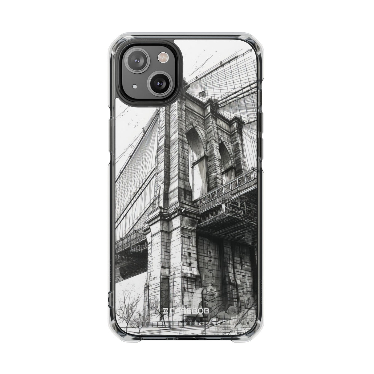 Timeless Architecture - Phone Case for iPhone (Clear Impact - Magnetic)