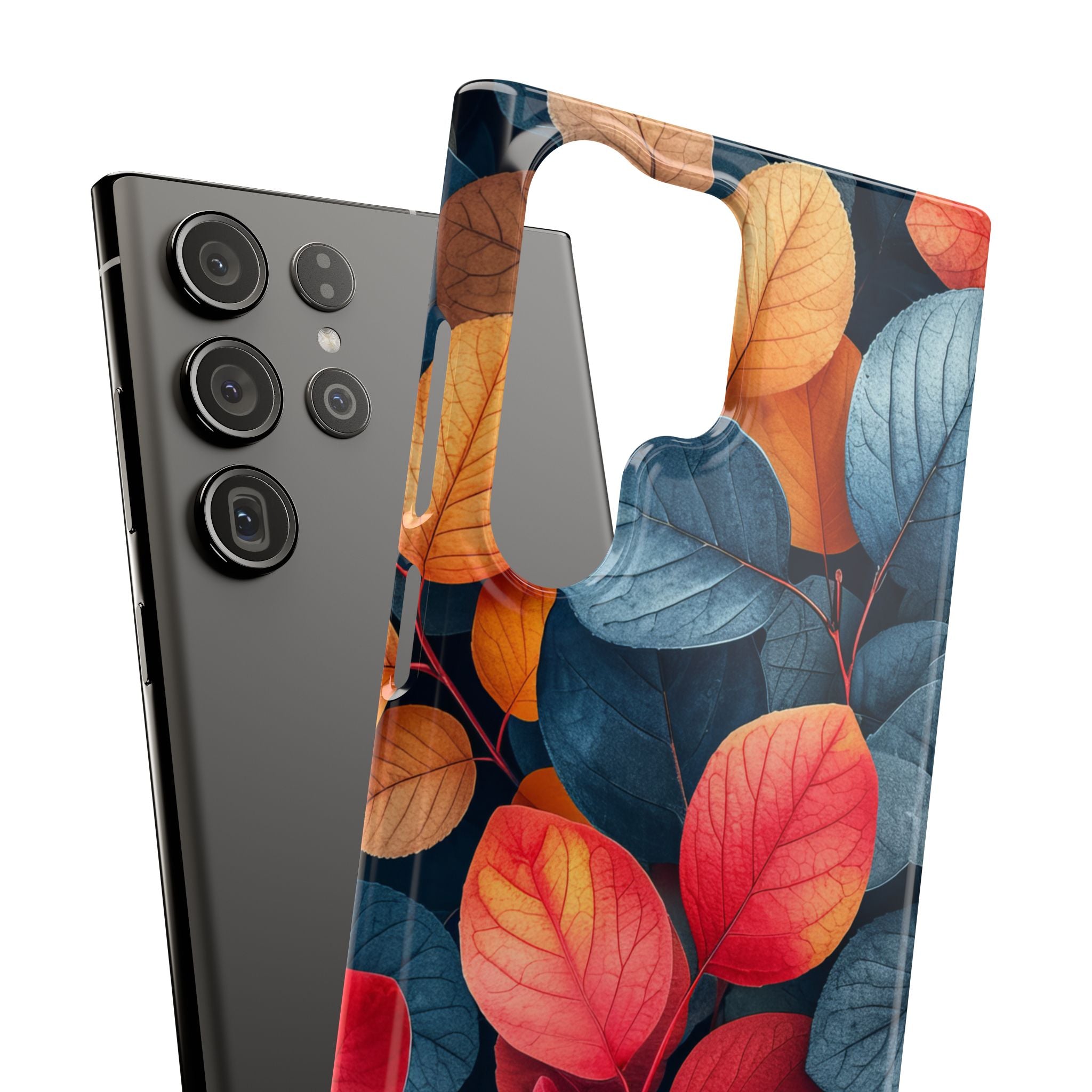 Vibrant Nature Leaves - Slim Samsung S23 Phone Case