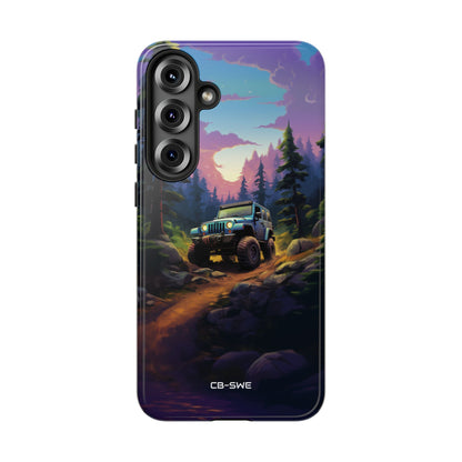 Sunset Forest Drive - Samsung Case