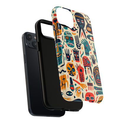 Vivid Faces iPhone 14 Plus Case - Tough+