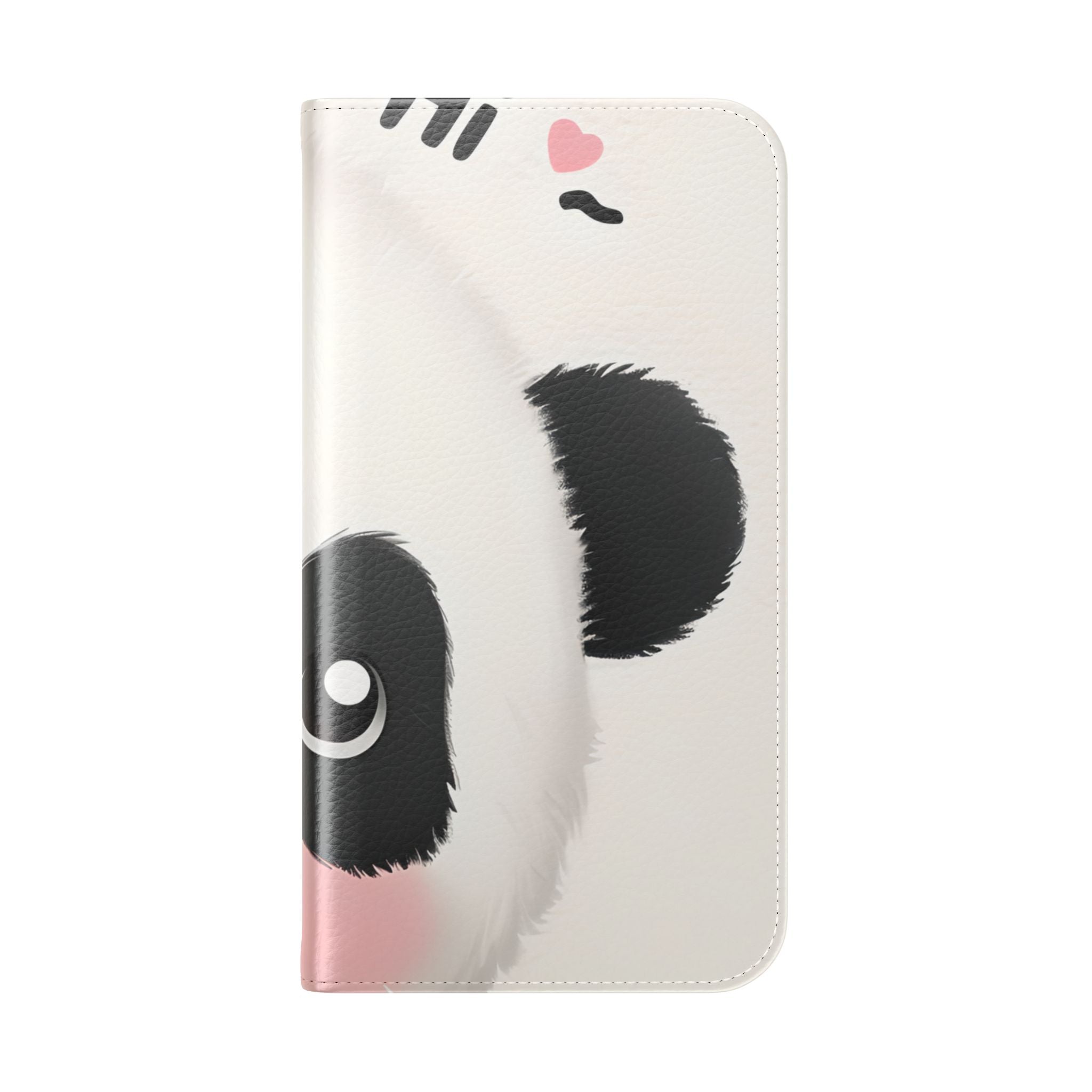 Peeking Panda Blush - iPhone 15 Case - Wallet