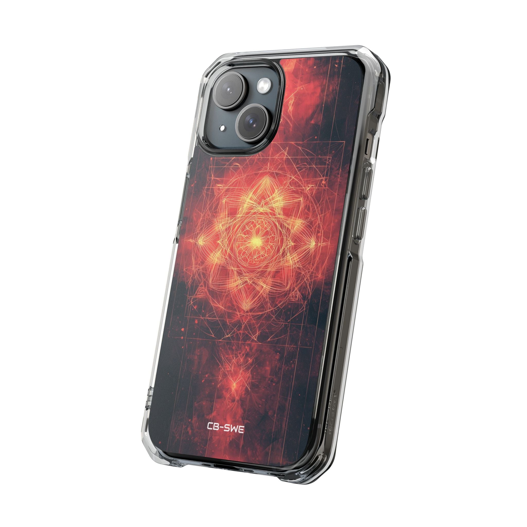 Flames Embrace Sky iPhone Case - Impact