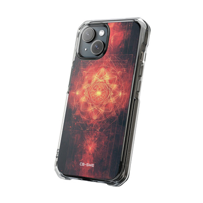 Flames Embrace Sky iPhone Case - Impact