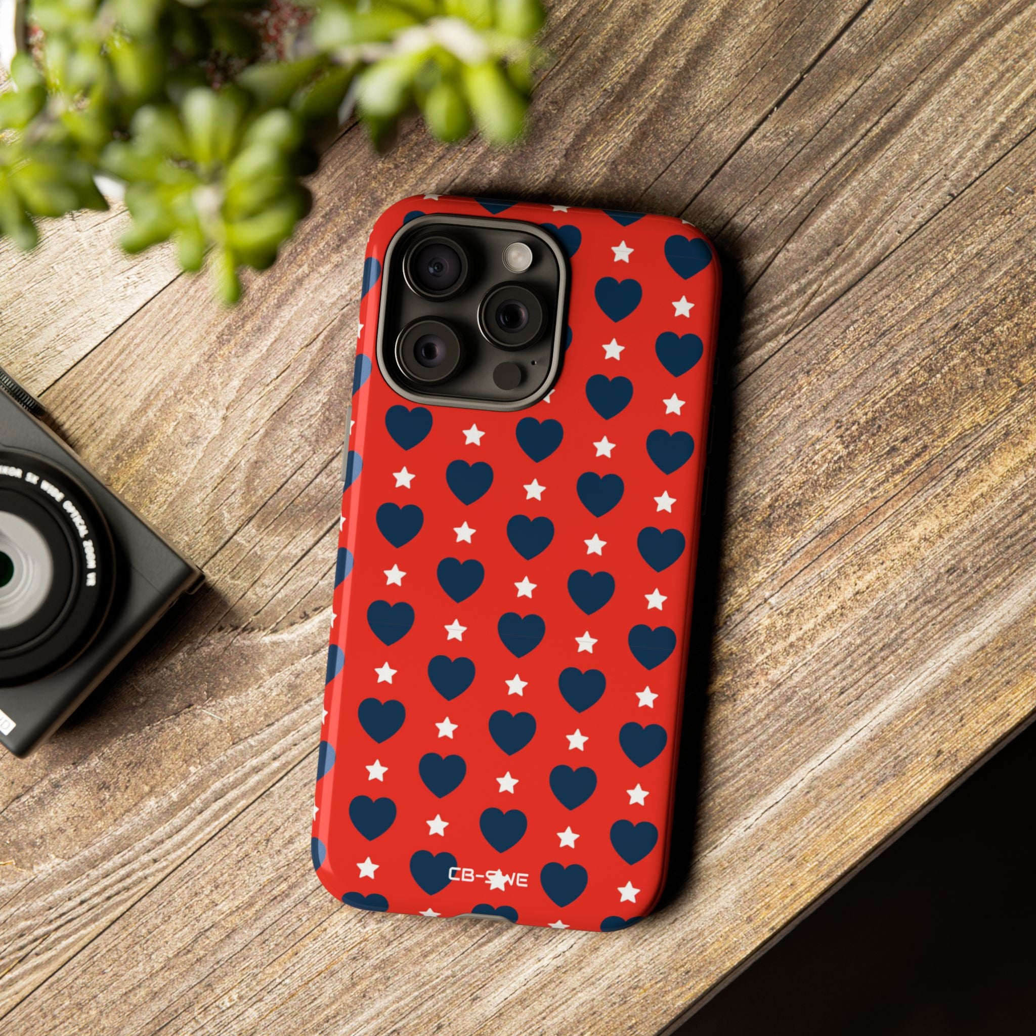 Hearts Dance Bright - iPhone Case