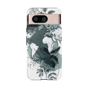 Botanical Cartography | Protective Phone Case for Google Pixel