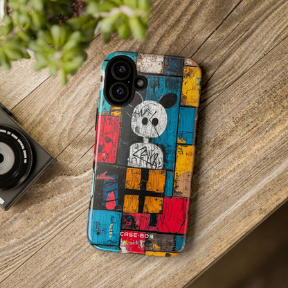 Panda Gridscape iPhone 16 Plus Case - Tough