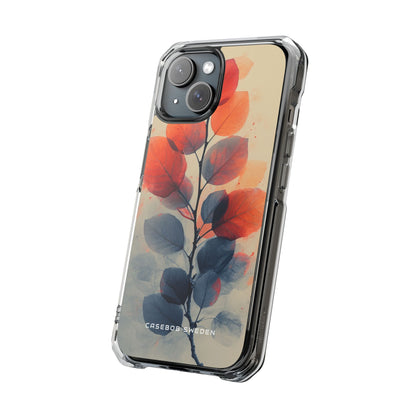 Ethereal Leaf Harmony iPhone 15 - Clear Impact Phone Case